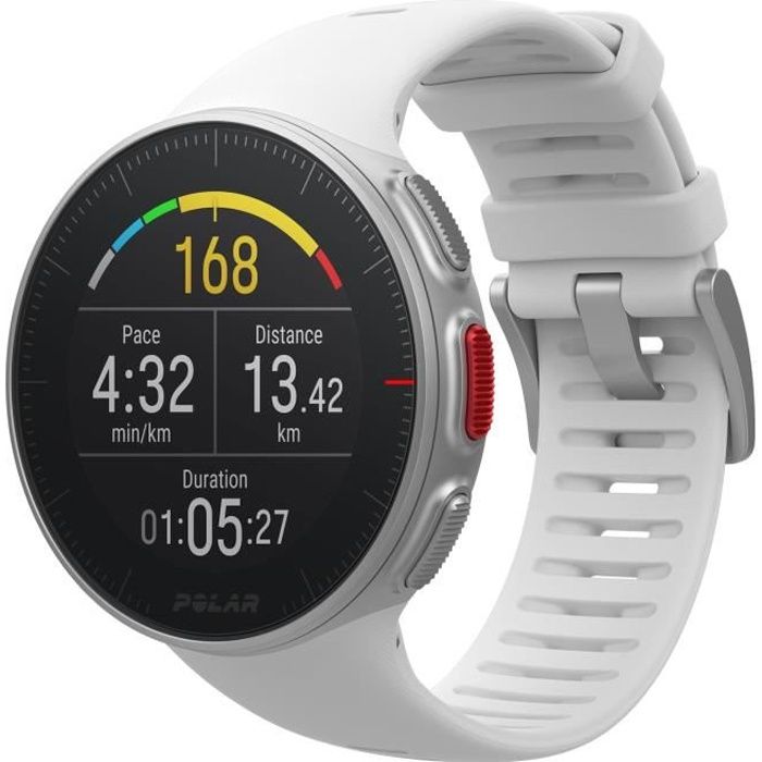 POLAR VANTAGE V blanc montre cardio GPS Premium Cdiscount T l phonie
