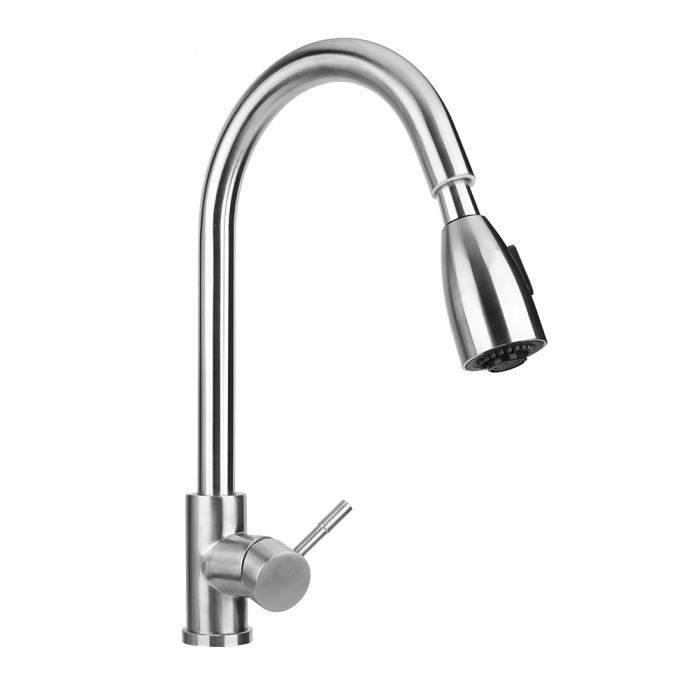 Robinet De Cuisine Coulissant Linéaire NEWPORT BRASS 1500-5103/04 - Laiton Satiné Doré