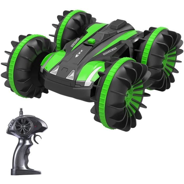 RUMOCOVO?� Voiture T?�l?�command?�e ,?�tanche Cascadeur Voiture des Deux c?�t?�s amphibie ?�lectrique 