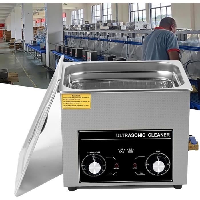 HuinGuru Nettoyeur De Disques Vinyle à Ultrasons - Nettoyage Professionnel à Ultrasons LP 40