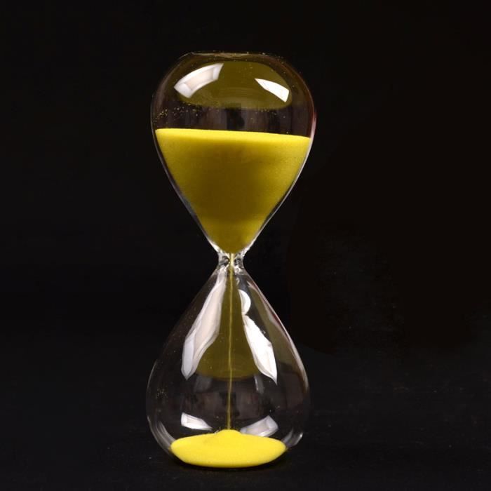 Grand Sablier De Mode En Verre De Sable Jaune Minuteur De Sablier Mesure En Verre Lisse Transparente Decor De Noel Jaune 60 Minutes Cdiscount Maison Grand Sablier De Mode En Verre De Sable Jaune Minuteur De Sablier Mesure En Verre Lisse Transparente Decor De Noel Jaune 60 Minutes Cdiscount Maison