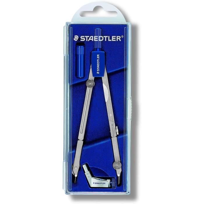 Compas Technique Staedtler Mars Basic 559 - Set 7 Pièces - Précision Et Qualité Professionnelle