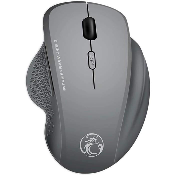 Tazweeq Souris Bluetooth sans Fil Rechargeable LED Double Mode (Bluetooth 5.0 + USB