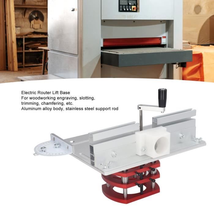 Outil De Template - Gabarit D'angle - Règle De Mesure Multi-angle - En Alliage D'aluminium - 12 Côtés - Outil De Tuiles Avec Trou - Noir