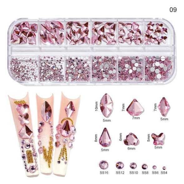 Hemway - Paillettes pour résine, or argent holographique, cristaux métalliques pour époxy, paillettes microfines, gobelets, cire fondue, 100 g / 3,5 oz