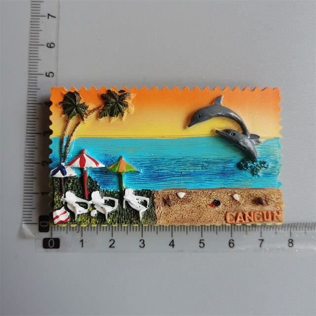 2Autocollants magnétiques de réfrigérateur, Souvenirs