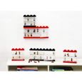 Boite de rangement - LEGO - 40660003 - Vitrine 16 figurines - Empilable - Noir-1