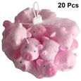 20 pièces jouets de décompression drôle en forme de cochon anti-stress jouet de libération de pression pour adultes  TIRELIRE-1