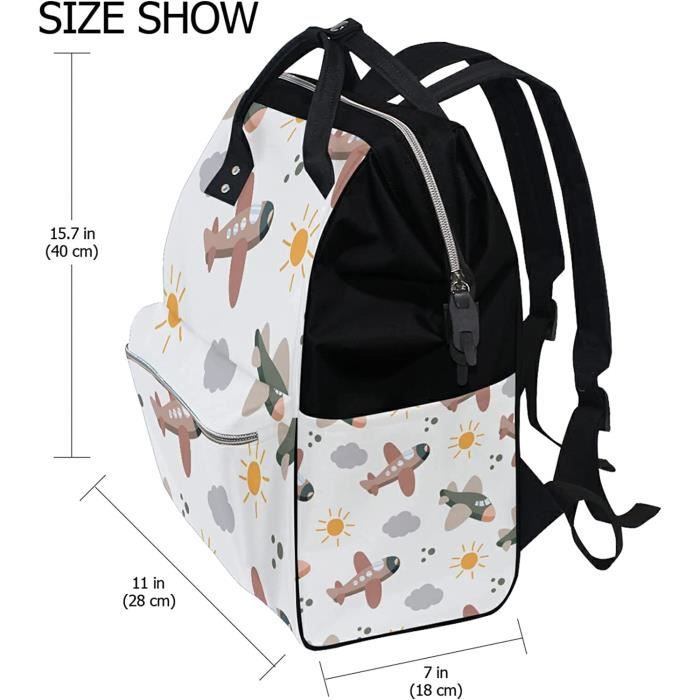 Sac a sale langer voyage avion