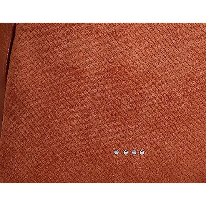 Sac bandouli re FLAVIE Fuchsia orange TU Camel Achat Vente