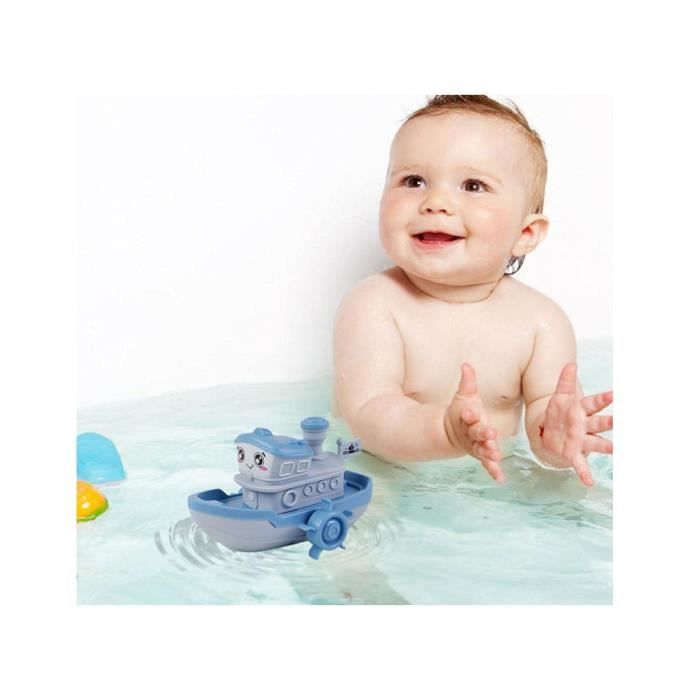 Jouets de bain pour les bébés en bas âge, bateau d'aspiration avec