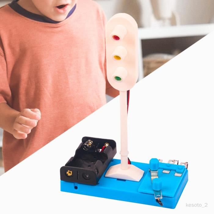 Kit de jouets en bois à faire soi-même pour les enfants: Câble de visionnage de l'expérience scientifique en bois de voiture, cadeaux d'anniversaire Kit de jouets en bois à faire soi-même pour les enfants: Câble de visionnage de l'expérience scientifique en bois de voiture, cadeaux d'anniversaire