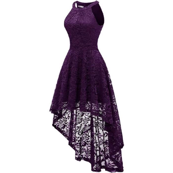 Robe de soirée violet foncé cheap