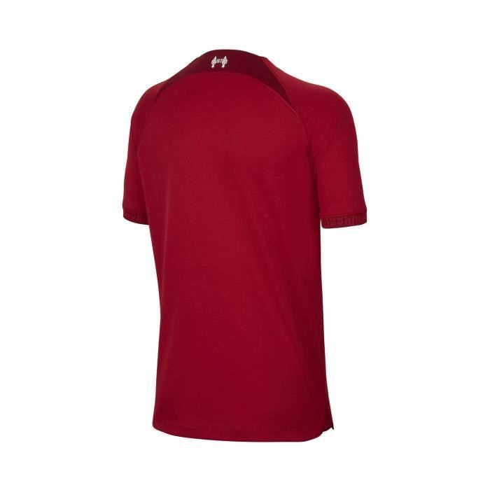 Maillot Liverpool Domicile 2022 2023 Rouge Junior 100 Polyester