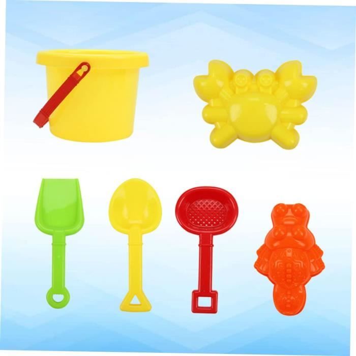 Kit De Plage Joyreal 48 Pièces – Moules à Crème Glacée, Gâteaux Et Château – Sac De Rangement Inclus – Cadeau Enfant