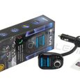 Transmetteur FM Bluetooth MP3 Micro SD USB Kit mains Libre Voiture-2