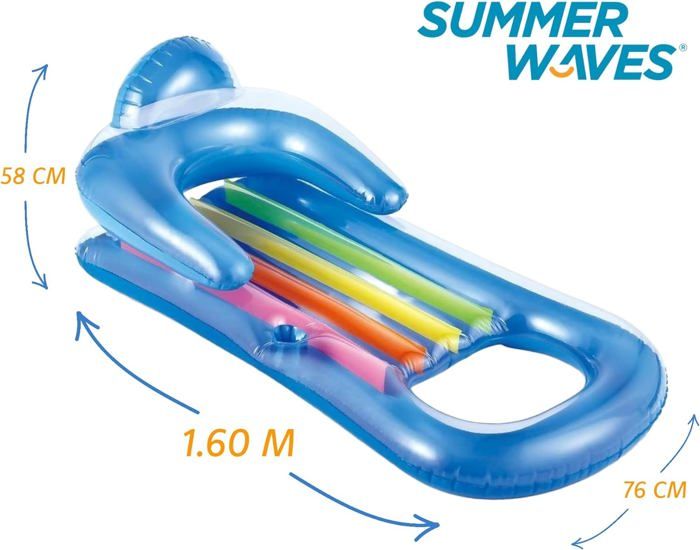 Hamac de Piscine Gonflable, Tapis Gonflable pour Adultes, Flotteur pour