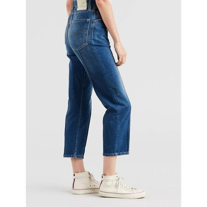 Jeans Levi s Vintage 1950 s 701 Crop bleu pour femmes. 29186 0001