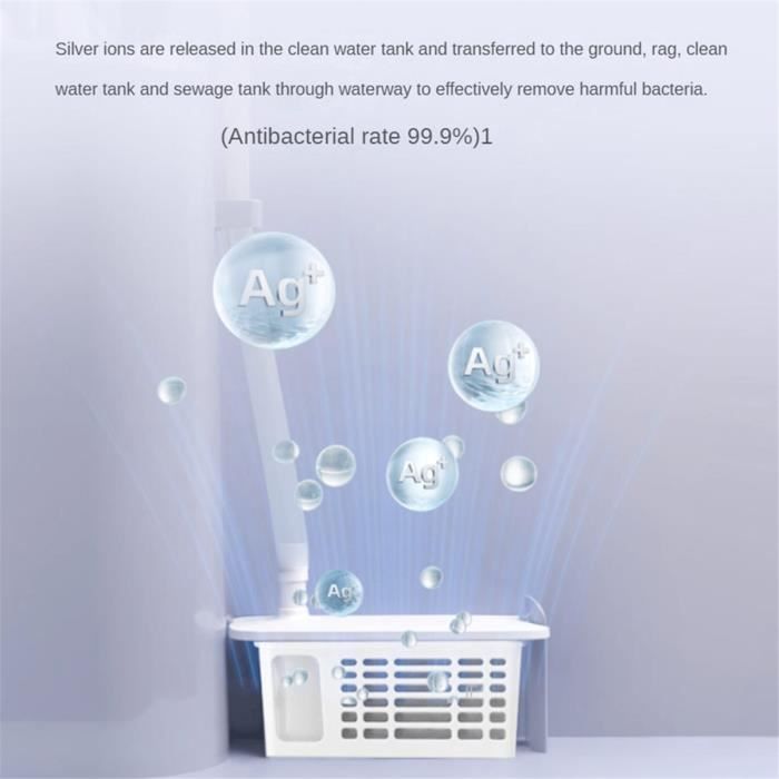 Module Réservoir D'eau De Rechange Pour Aspirateur Robot Ecovacs - Compatible X2 Pro, X5 Pro, T30 Pro, Etc. - Avec Ions Argent