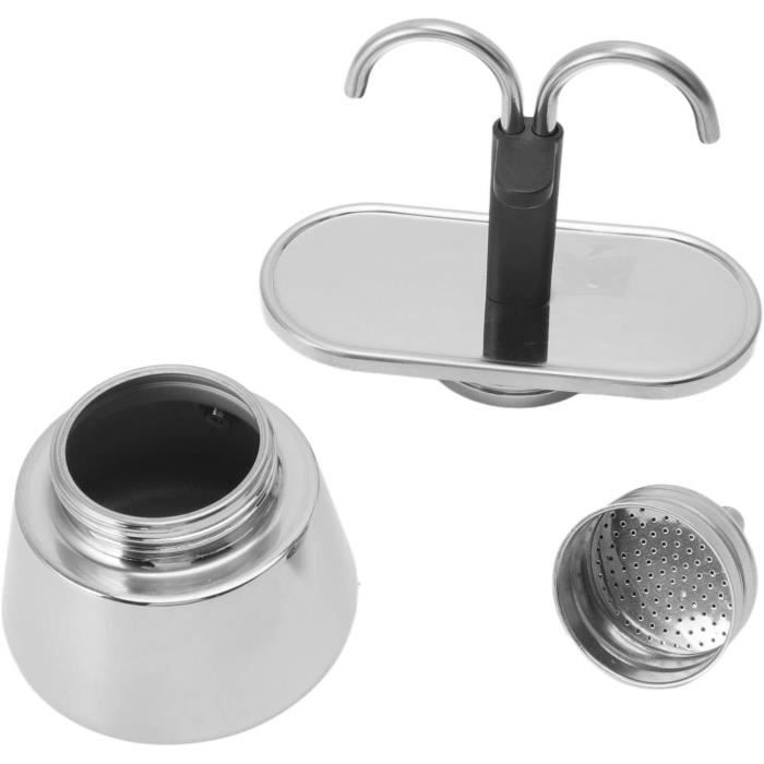 2 Cafetière Moka Irmel Neuves Rossa Et Noir 2 Tasses 1 Coupe Rétro Made