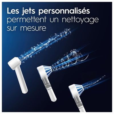Brosse à Dents électrique Oral-B Oxyjet HJ-2547 - 5 Modes, Jet Dentaire, Rechargeable