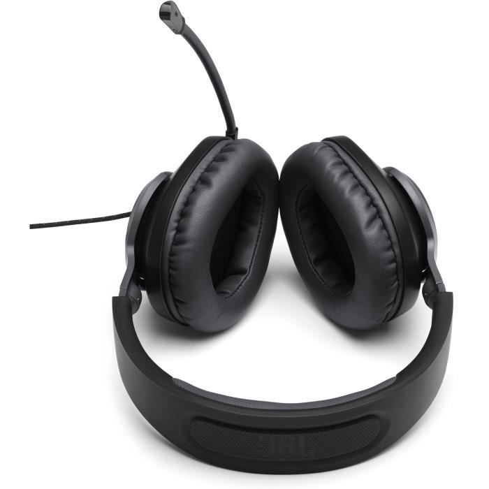 JBL Écouteur USB Filaire Supra-Auriculaire pour Jeux Vidéo / Gaming Couleur  Noir (QUANTUM 400BLK)