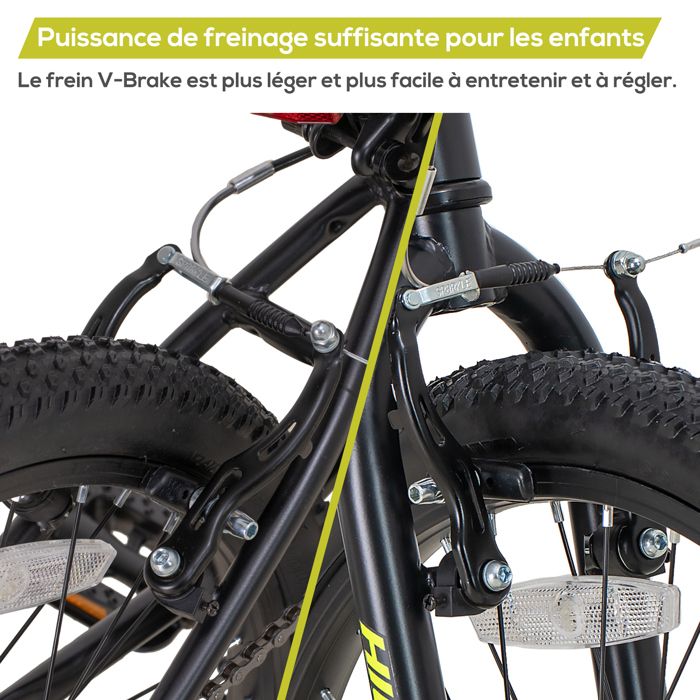 Vélo Enfant Xuyuw 14 Pouces – Rouge, Cadre Acier, Freins Doubles, Siège Réglable 56-67cm, Roues Stabilisatrices