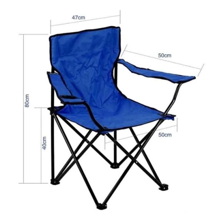 Chaise metteur en scène de jardin pliable (lot de 2) CABOURG - HELLIN