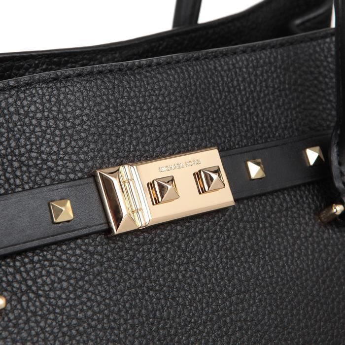 MICHAEL KORS Sac a Main Addison Large Noir Femme Noir Cdiscount Bagagerie Maroquinerie