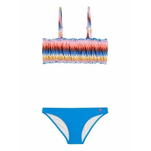 Fille aillot de Bain 2 Pièces - Bikini avec Volants pour Fille