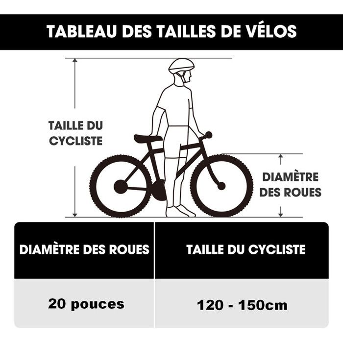 Vélo « CFBIKE » 20 pouces pour Fille de 8 ans et plus - Mario Toys
