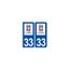 33 Gradignan Logo Ville Autocollant Plaque Stickers Angles Droits Droits Achat Vente Decoration Vehicule 33 Gradignan Logo Ville Cdiscount