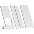 3pc Kit de ventilation télescopique universel pour climatiseur portable,pour conduits d'évacuation,pcs de rechange joint de fenêtre