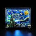 YEABRICKS LED Light pour Lego-21333 Ideas Vincent Van Gogh - The Starry Night Modele de Blocs de Construction (Ensemble Lego -0