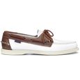 Chaussures de lifestyle bateau Sebago Docksides - Blanc - 41 - Homme-0