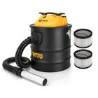 VITO PRO-POWER Aspirateur de cendres 1400W 18L + 2 Filtres HEPA Fonction Souffleur Tornado VITO