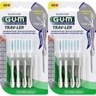 BRAND HYDROPULSEUR - Gum Trav-Ler 2,0 1618 - Lot de 2 - Brossettes interdentaires - Mixte