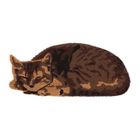 BEST FOR BOOTS Paillasson en fibres de coco animal dormant Chat
