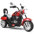 DREAMADE – Moto électrique 3 Roues Pour Enfants – 6V, 3 Km/h, Charge 30 Kg – Phare, Klaxon – Dès 3 Ans (bleu)