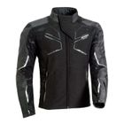 Blouson moto Ixon cell - noir/anthracite/blanc - S