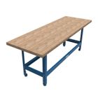 KREG & MANSEN Banc universel - KREG - UBENCH-6824-DH - Plateau en bois dur - 610 mm x 1727 mm - Pieds réglables
