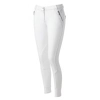 Pantalon équitation femme Equithème Zipper - blanc - 44