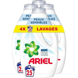 2 bidons de lessive Ariel liquide pour 2.35 € au lieu de 13.35 €