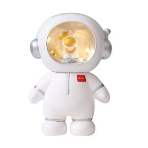 MARCHANDE Blanc - Tirelire de dessin animé astronaute, belle forme multifonctionnelle, banque d'argent pour enfants, ve