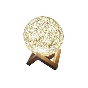 Lampe A Poser Rotin Achat Vente Pas Cher