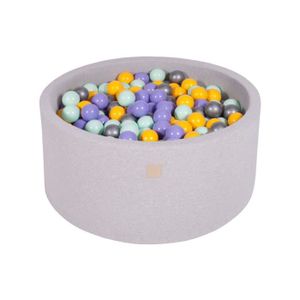 Balles De Piscine MEOWBABY - Lot De 50, Diamètre 7 Cm, Couleurs Pastel, Plastique Non Toxique - Pour Enfants, Parc à Balles, Jeux Sensoriels
