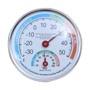 1X Thermometre hygrometre aiguille Cadran rond TESTEUR exterieur interieur O4Q1 