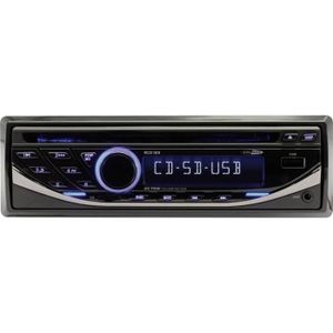 AUTORADIO Autoradio Caliber RCD123 - Autoradio CD, MP3, WMA, USB/SD, AUX (jusqu'à 32GB) - Tuner FM - 4x75W