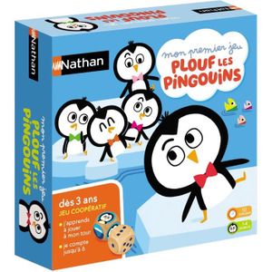 JEU D'APPRENTISSAGE Nathan Plouf les pingouins, jeu de société