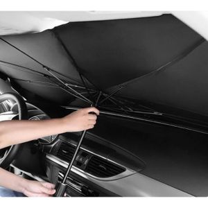 Housse de Pare-Brise pour Voiture - Protection d'hiver - Rabat magnétique -  Pliable - Amovible - 183 x 116 cm - Cdiscount Auto